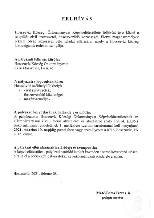 hosszuvizfelhivas20210208